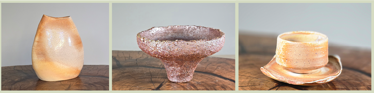 Handmade ceramic pottery collection