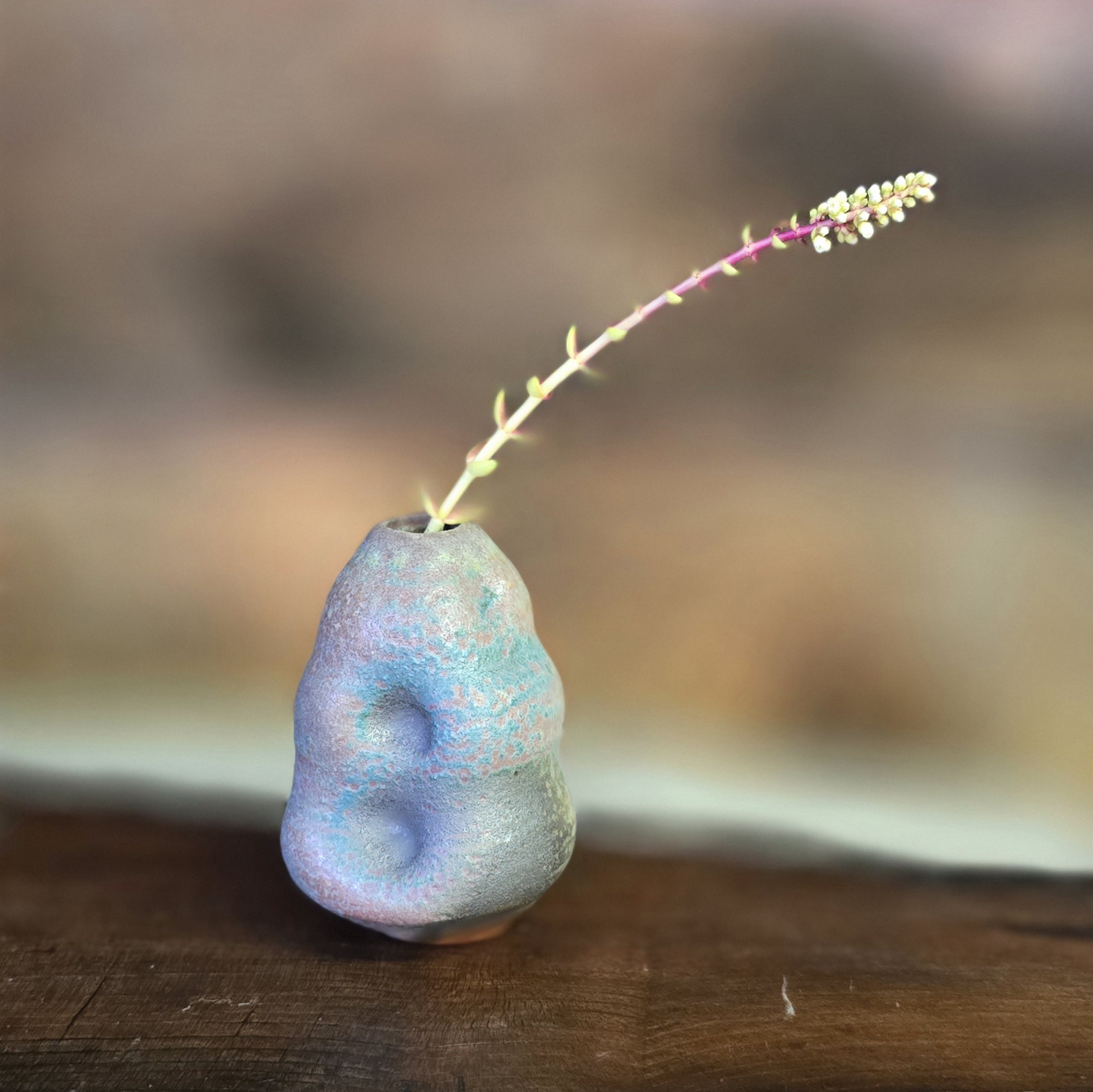 Woodfired vase